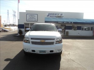 Auto body repair work