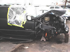 Collision repair before and after